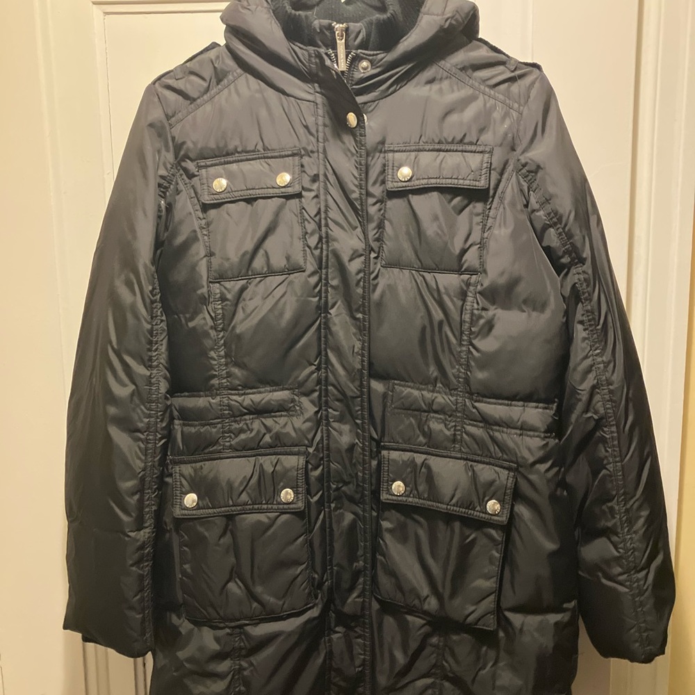 Michael Kors Black and Tan Fabric with Label